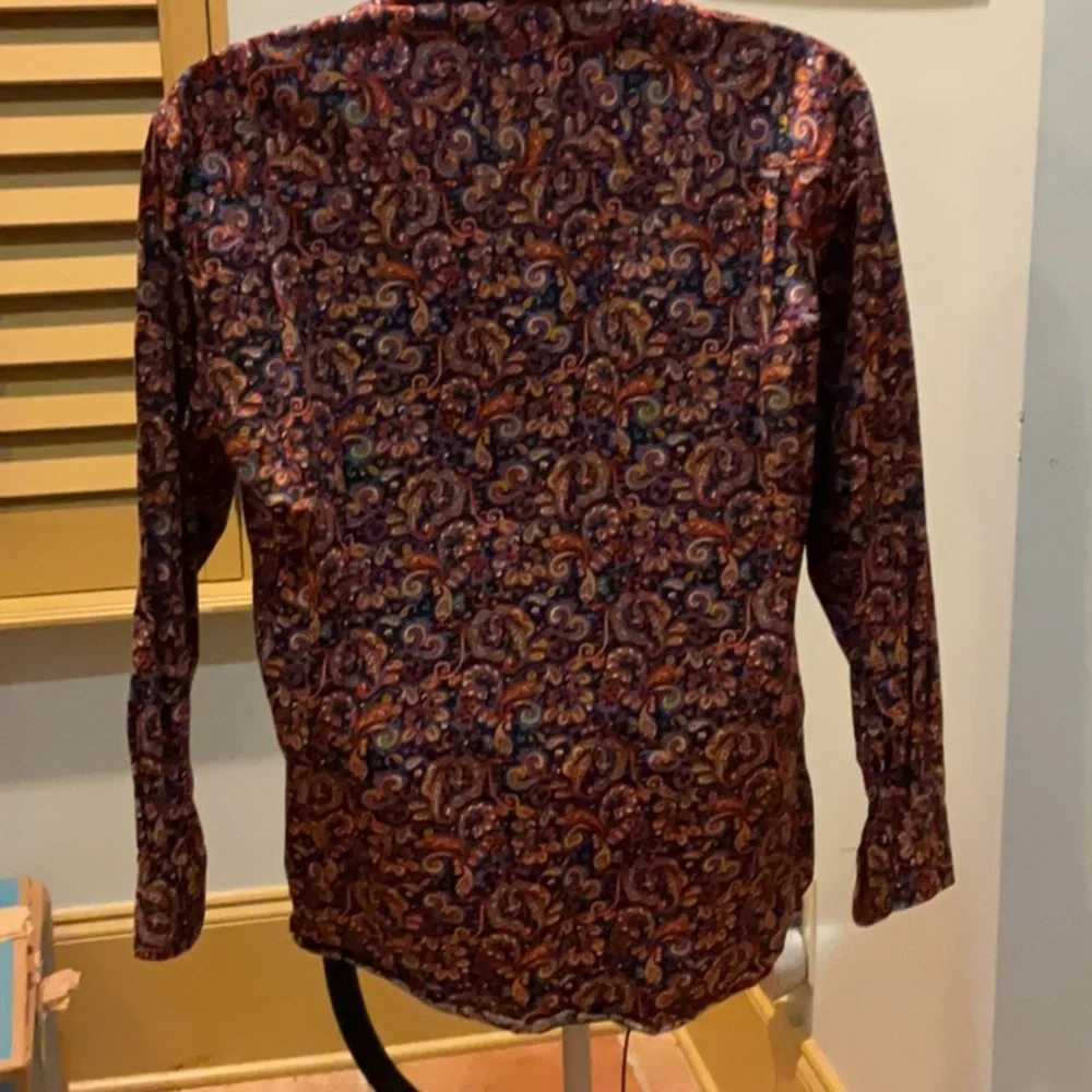Alan Flusser Multicolor Paisley Shirt - Picture 2 of 3